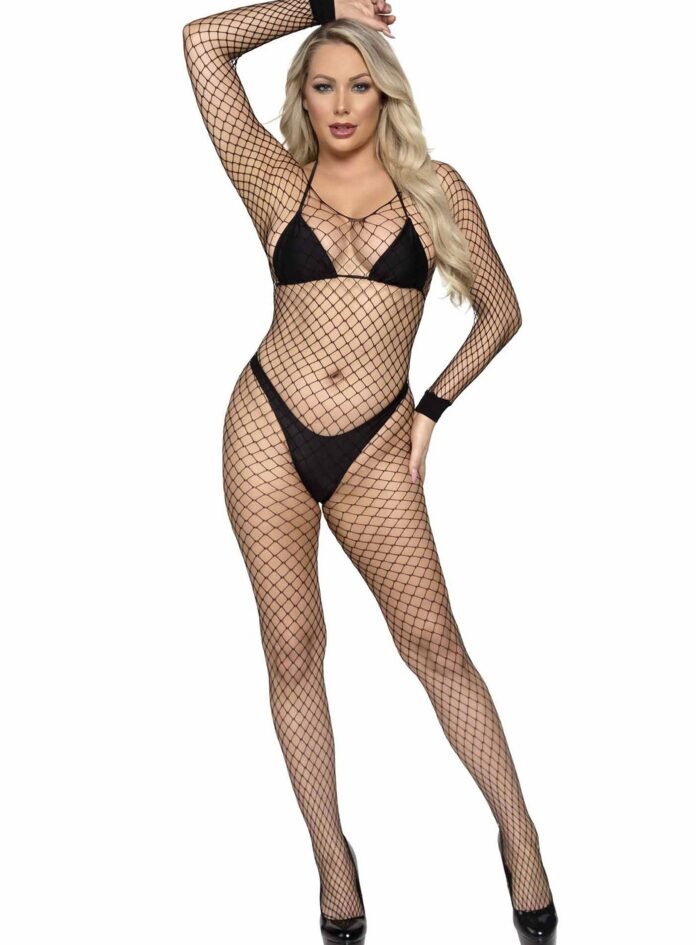 roujebelle-Leg-Avenue-Bodystockings-Cami-Garters-Elastane-Fishnet-Long-Sleeves-Bodystocking-3